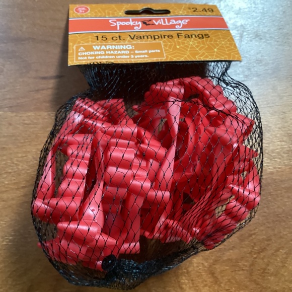 Halloween Vampire Fangs and Light Up Slap Watch Bundle New With Tag - Picture 6 of 16